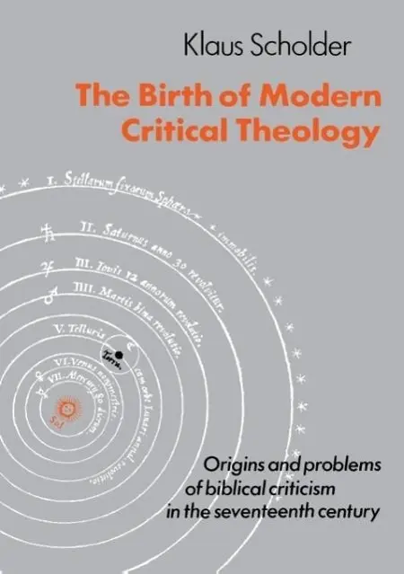 Cover: 9780334049630 | The Birth of Modern Critical Theology | Klaus Scholder | Taschenbuch