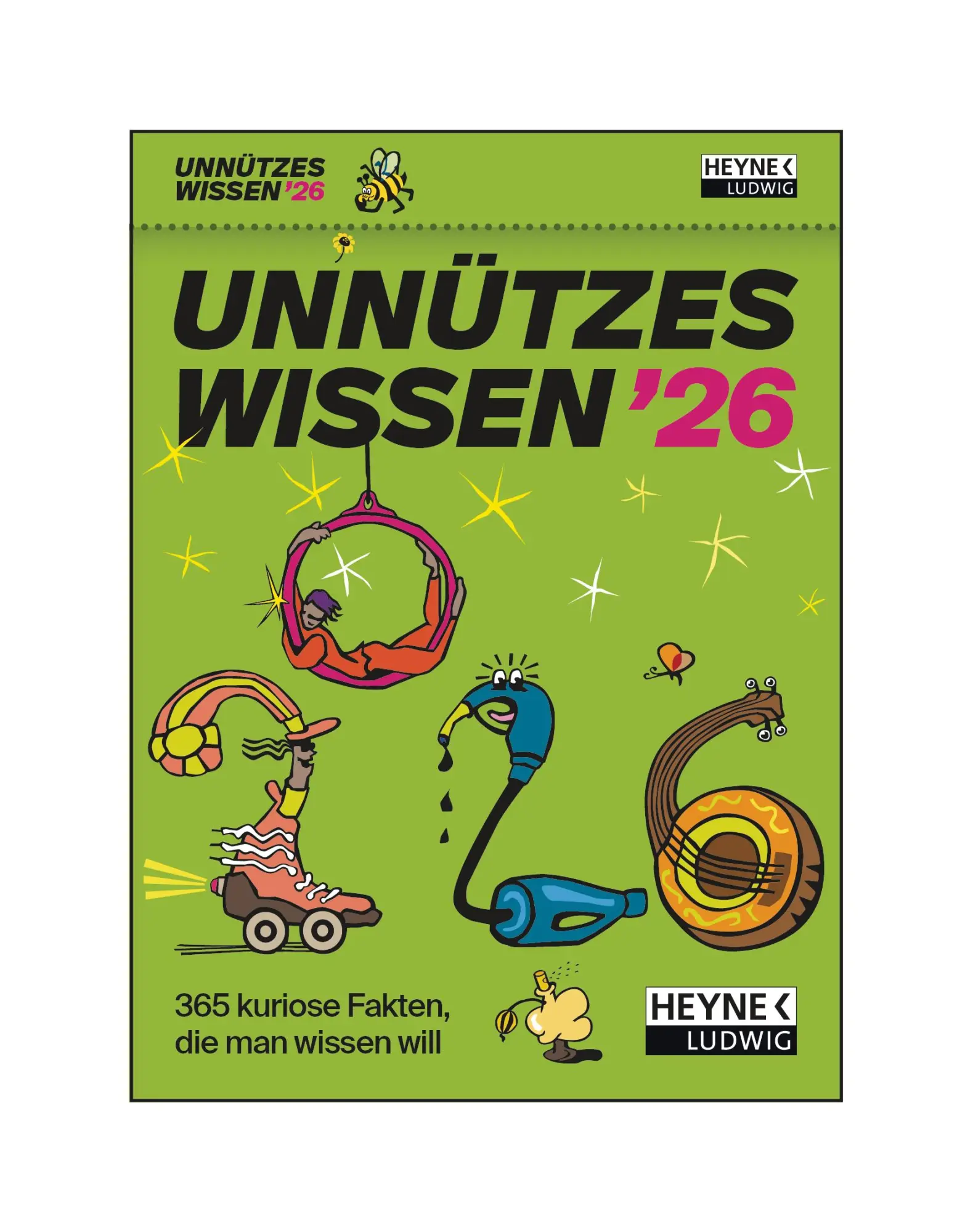 Cover: 9783453239630 | Unnützes Wissen 2026 | Christian Wolf | Kalender | 368 S. | Deutsch