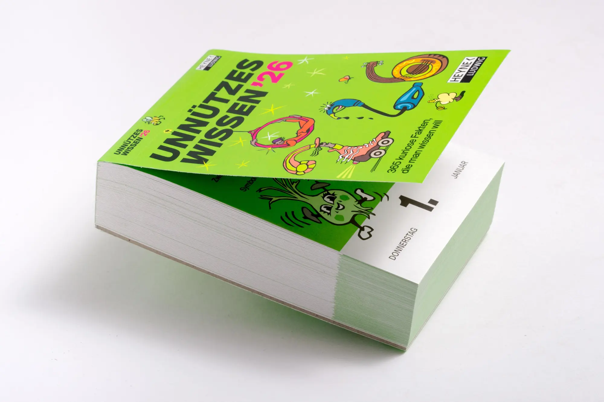 Bild: 9783453239630 | Unnützes Wissen 2026 | Christian Wolf | Kalender | 368 S. | Deutsch