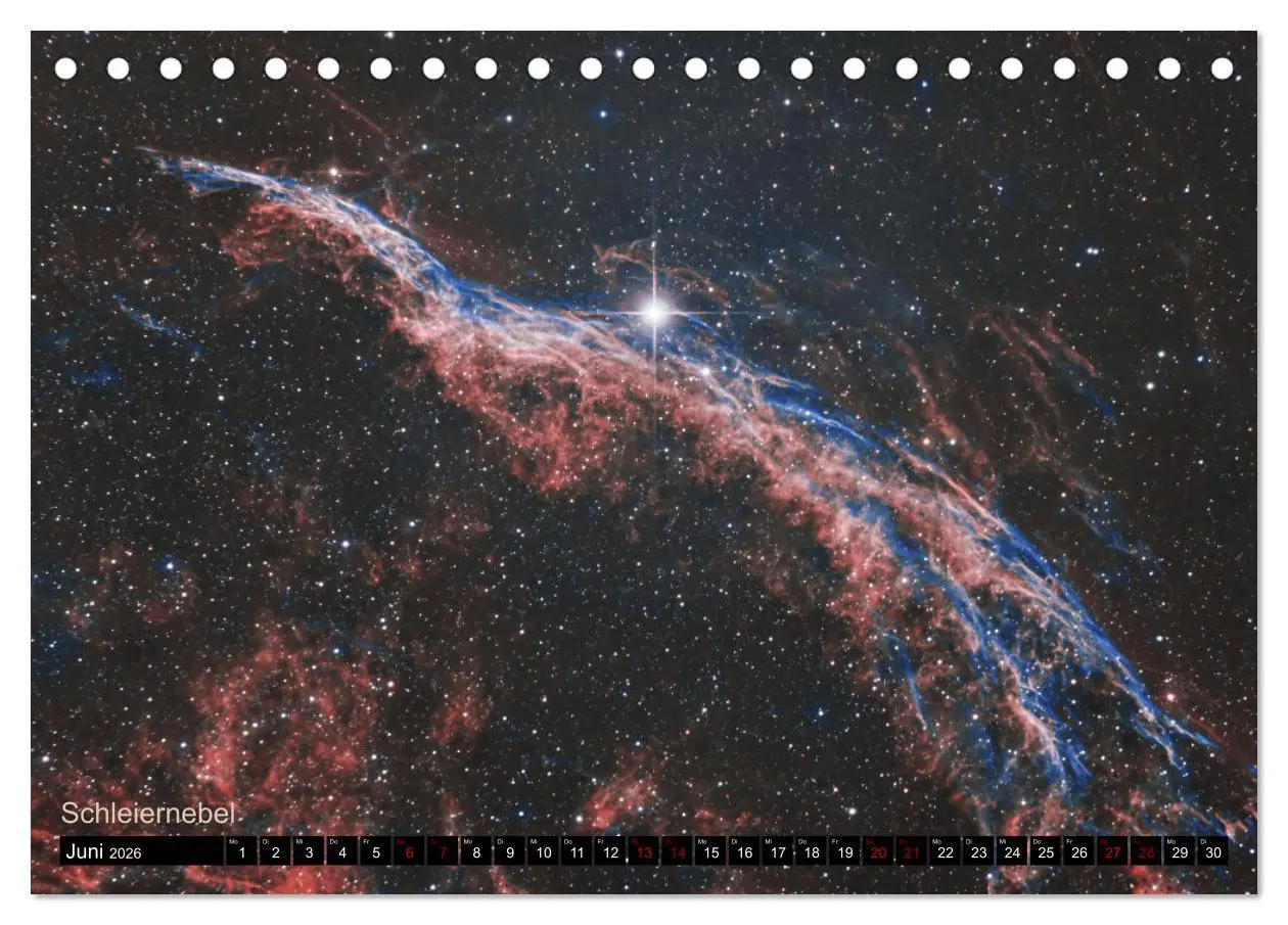 Bild: 9783457439630 | Deep Sky Kalender (Tischkalender 2026 DIN A5 quer), CALVENDO...