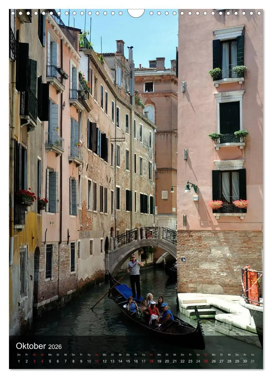 Bild: 9783516459630 | Fotografischer Streifzug durch Venedig (Wandkalender 2026 DIN A3...