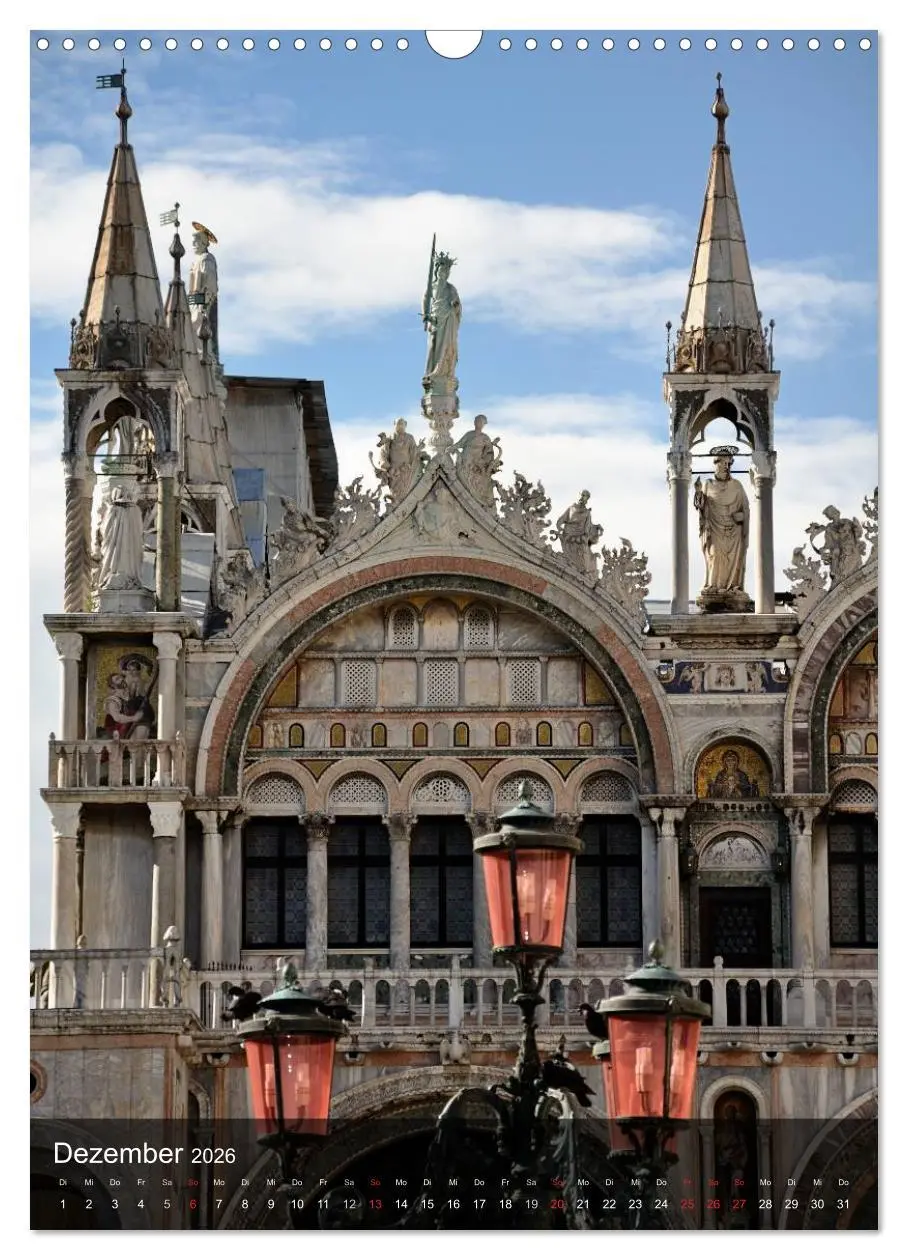 Bild: 9783516459630 | Fotografischer Streifzug durch Venedig (Wandkalender 2026 DIN A3...