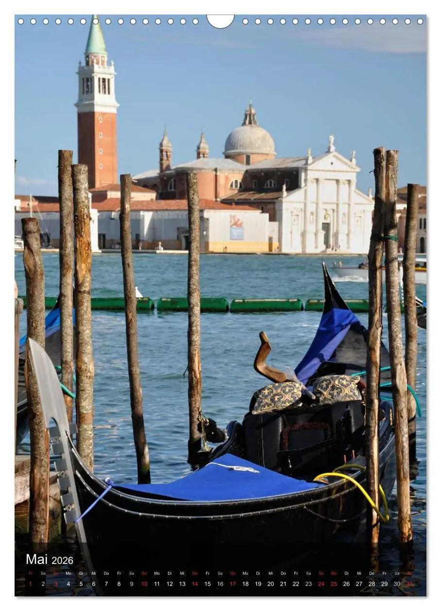 Bild: 9783516459630 | Fotografischer Streifzug durch Venedig (Wandkalender 2026 DIN A3...