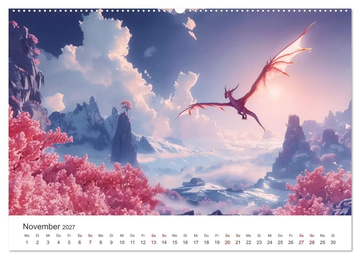 Bild: 9783569169630 | Das Jahr der Drachen (hochwertiger Premium Wandkalender 2027 DIN A2...