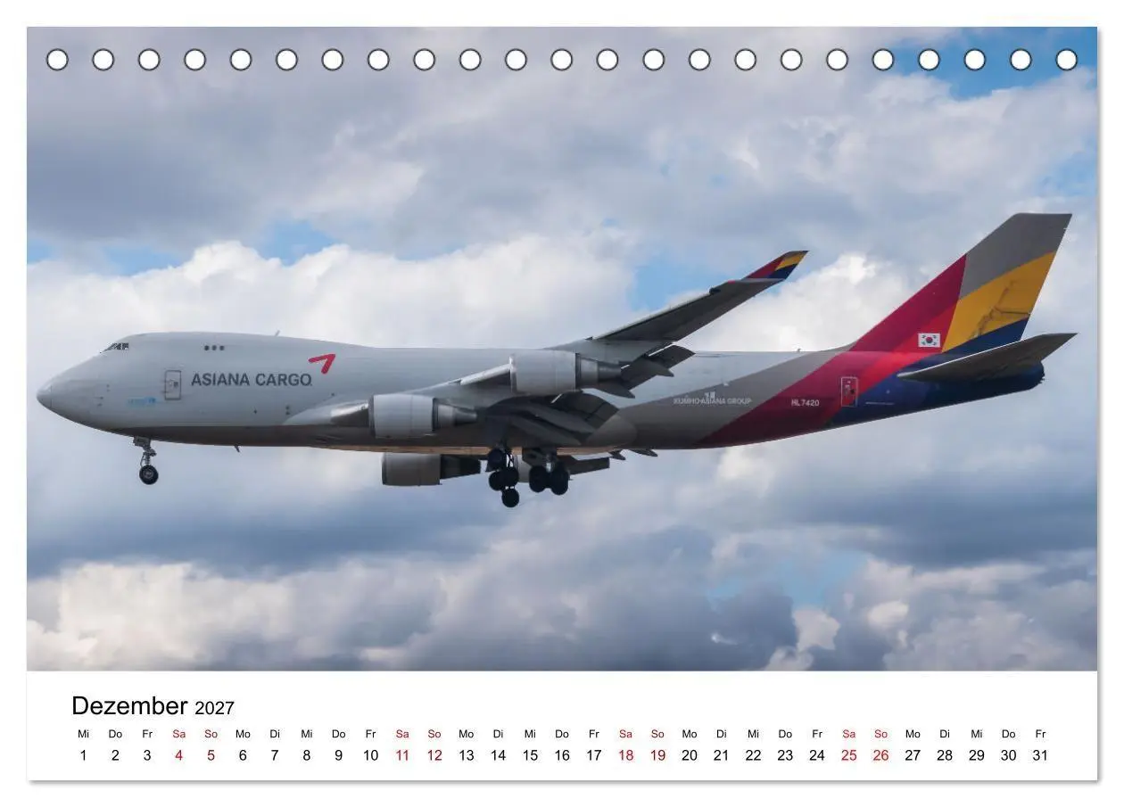 Bild: 9783569239630 | Boeing 747 Kalender (Tischkalender 2027 DIN A5 quer), CALVENDO...