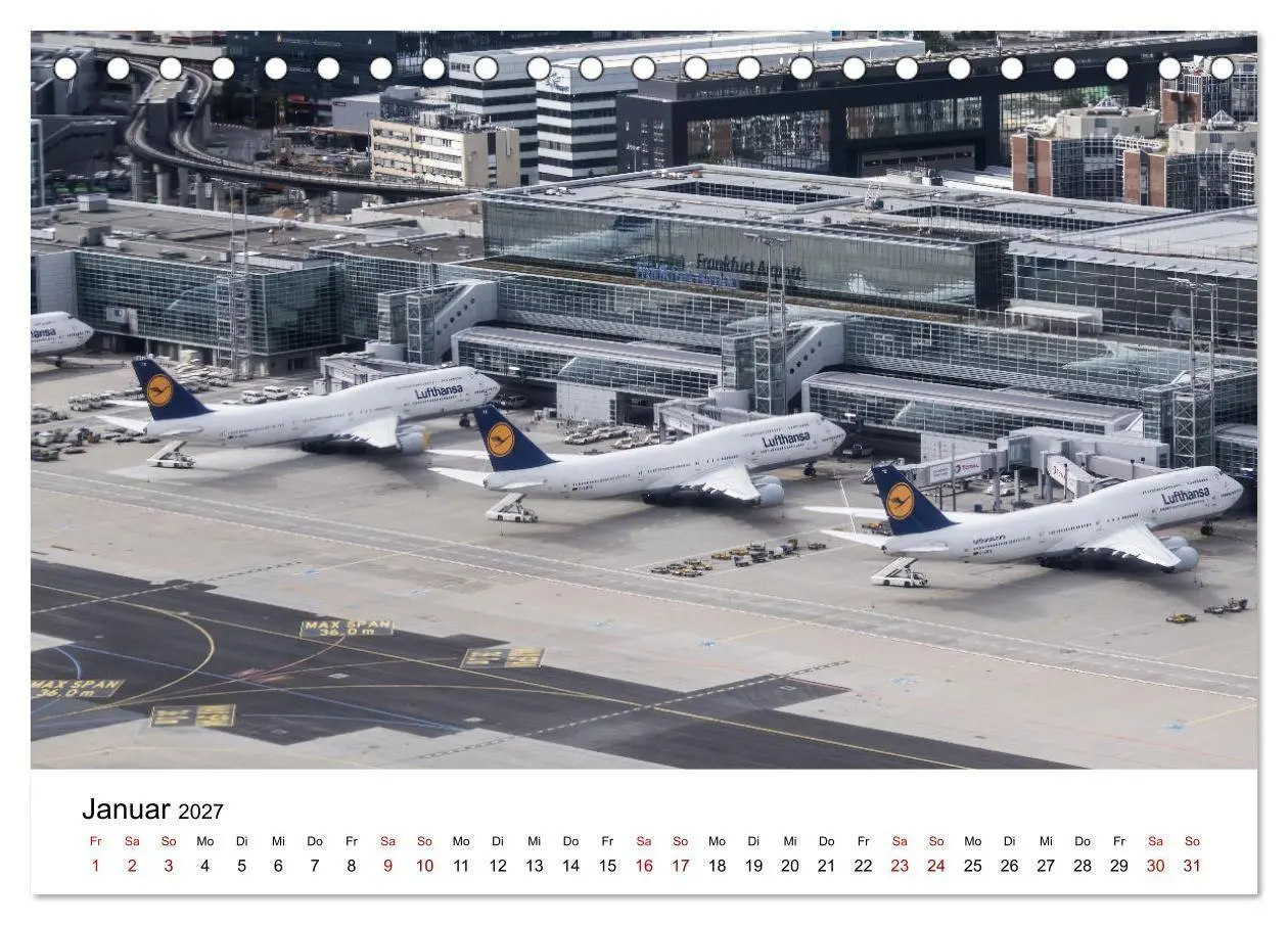 Bild: 9783569239630 | Boeing 747 Kalender (Tischkalender 2027 DIN A5 quer), CALVENDO...