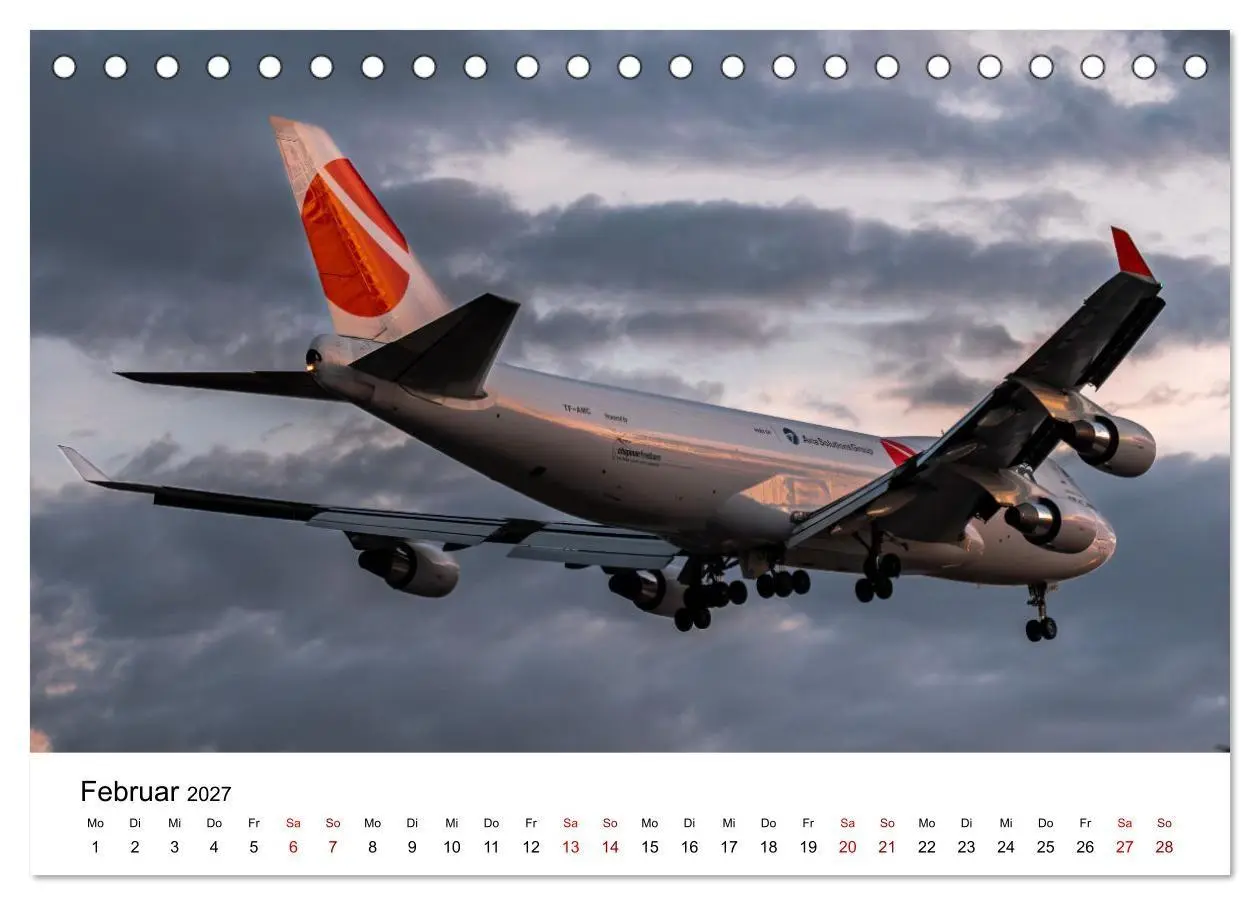 Bild: 9783569239630 | Boeing 747 Kalender (Tischkalender 2027 DIN A5 quer), CALVENDO...