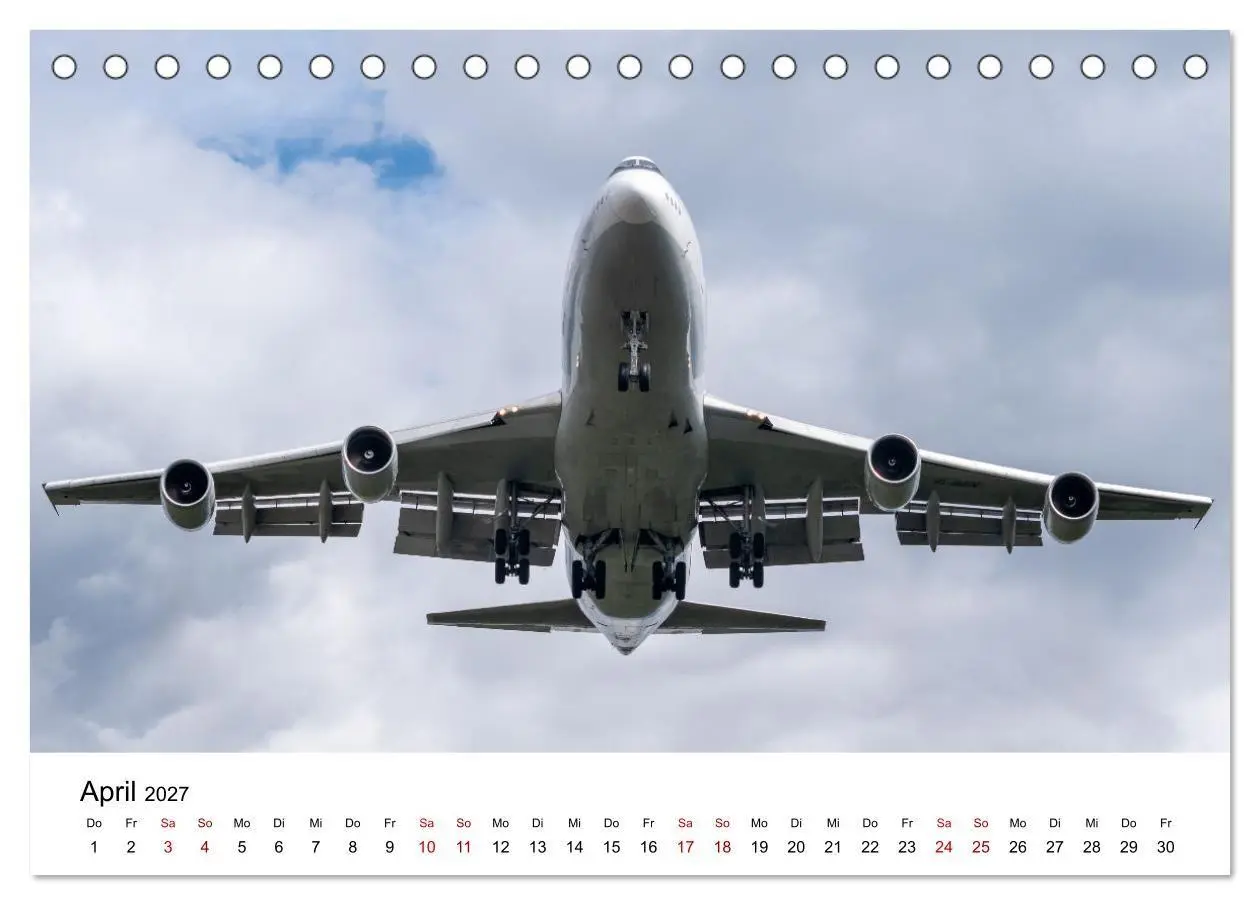 Bild: 9783569239630 | Boeing 747 Kalender (Tischkalender 2027 DIN A5 quer), CALVENDO...