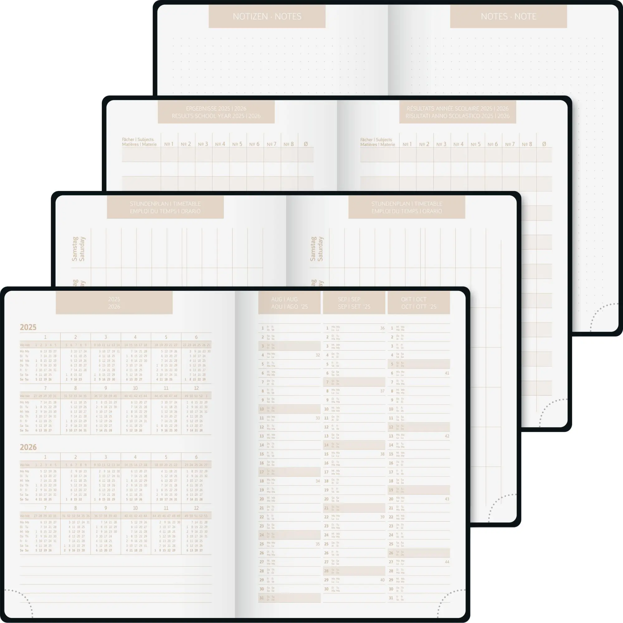 Bild: 4061947139730 | BRUNNEN Schülerkalender (2025/2026) Pimp it up!, 2 Seiten = 1...