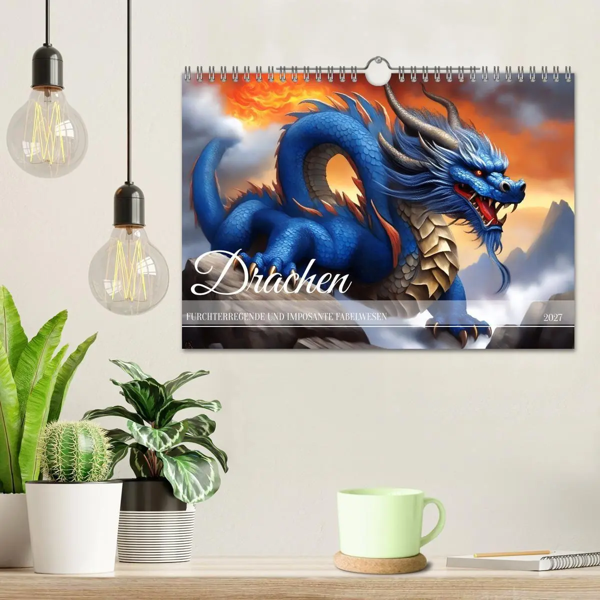Bild: 9783569159730 | Drachen - Furchterregende und imposante Fabelwesen (Wandkalender...