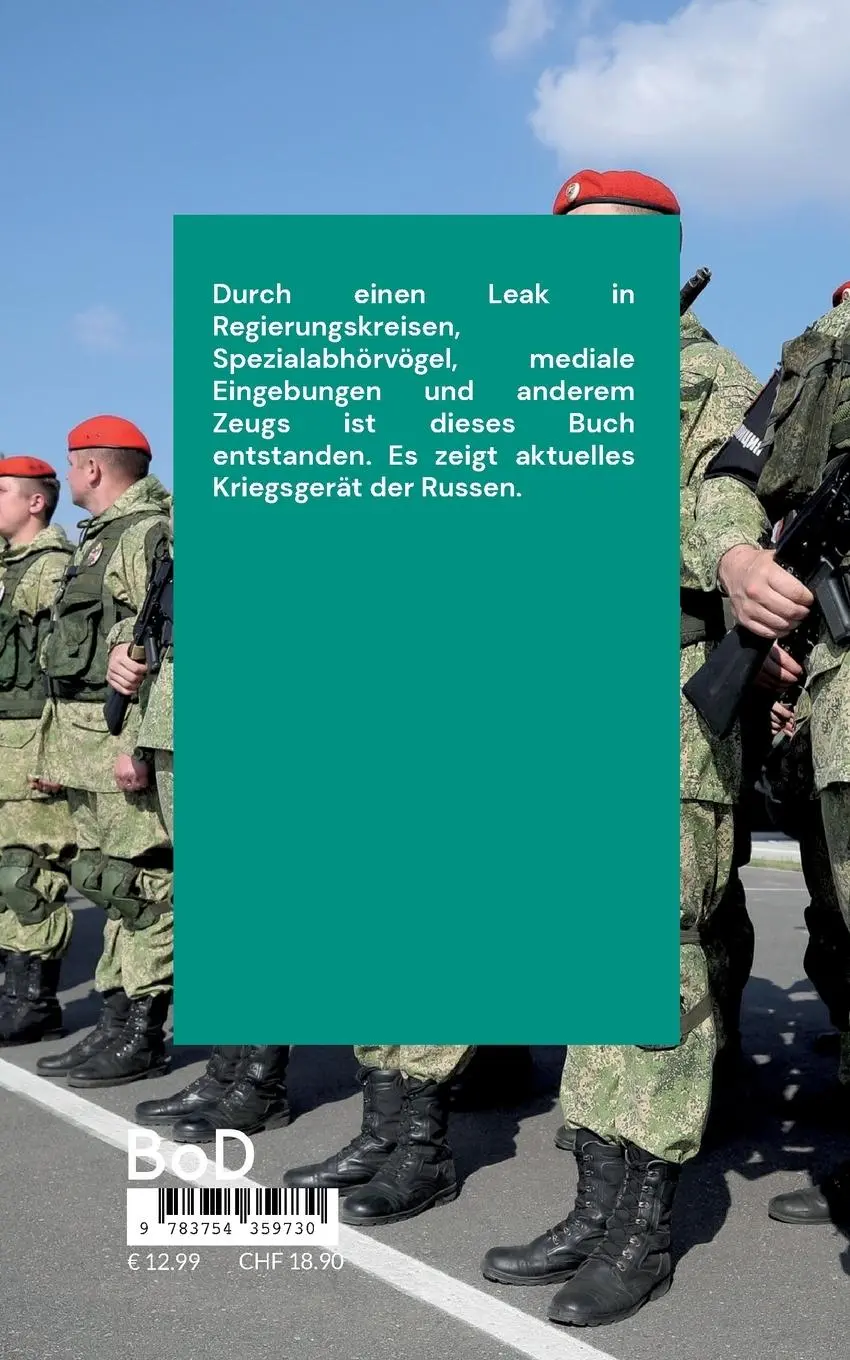 Rückseite: 9783754359730 | Die neusten Geheimwaffen Russlands | Mutter Hautberg | Taschenbuch