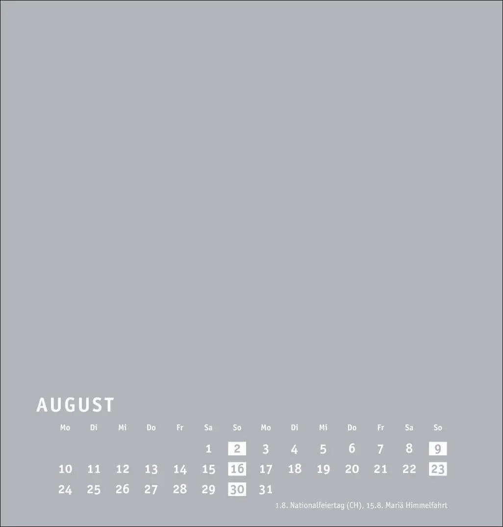 Bild: 9783756409730 | Premium-Bastelkalender silbergrau mittel 2026 | Heye | Kalender | 2026