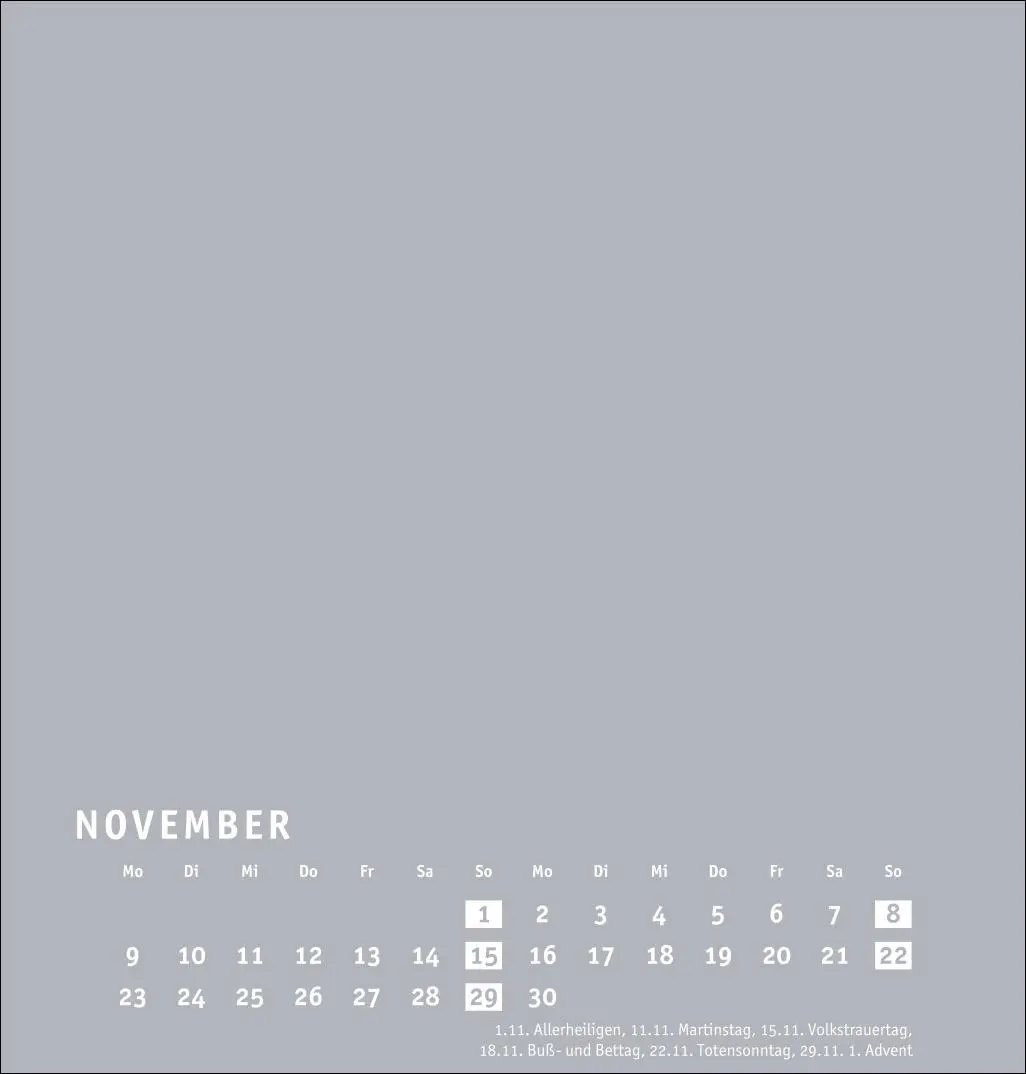 Bild: 9783756409730 | Premium-Bastelkalender silbergrau mittel 2026 | Heye | Kalender | 2026