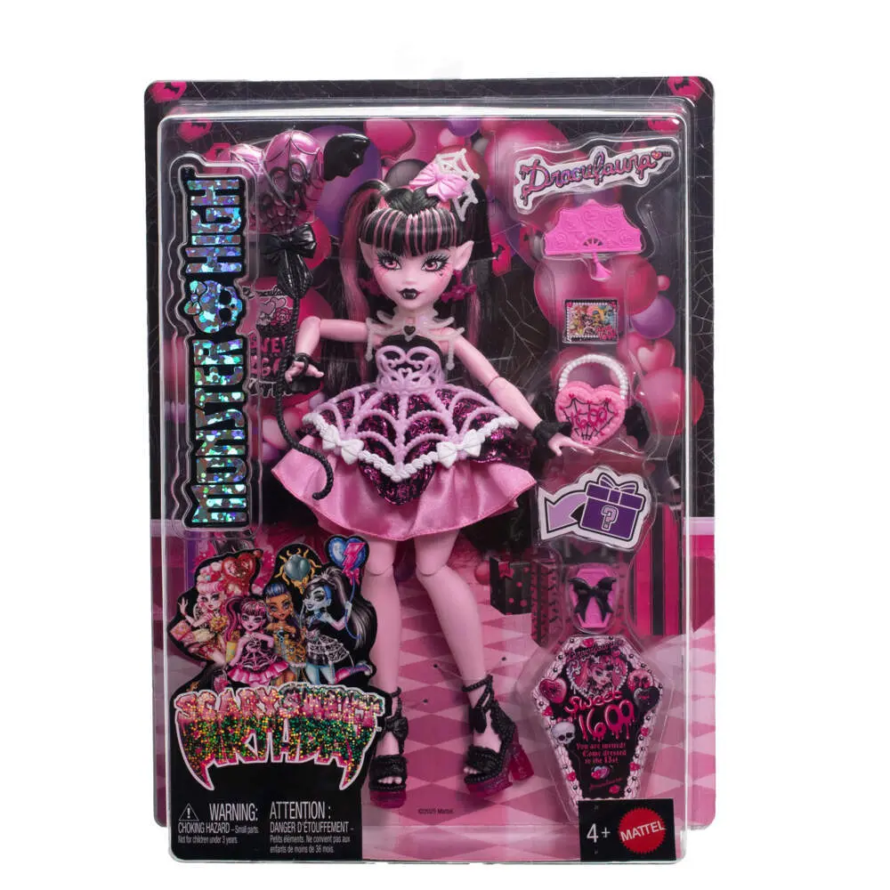 Cover: 194735259830 | Monster High schaurig schöner Geburtstag Draculaura Puppe | Blister