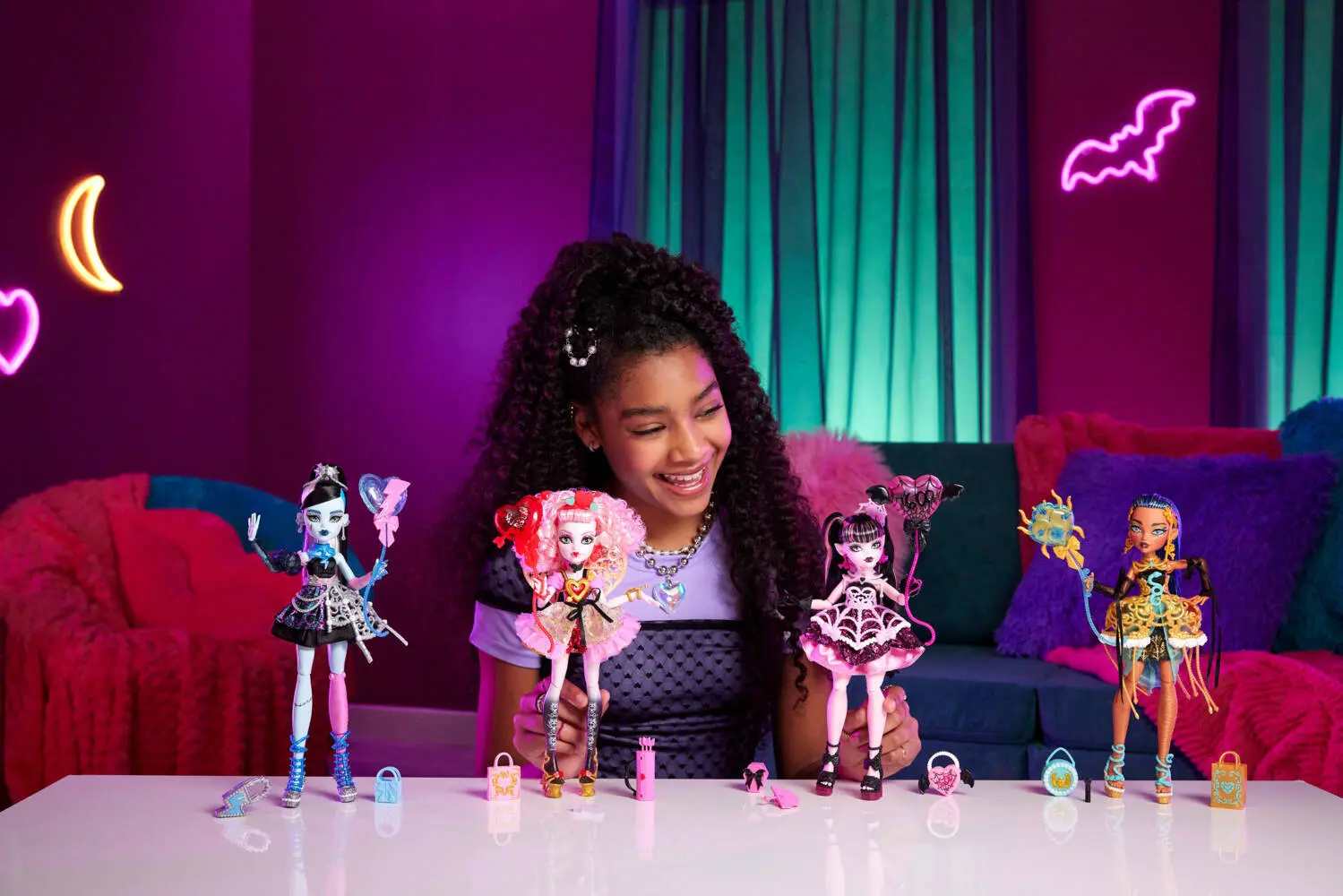 Bild: 194735259830 | Monster High schaurig schöner Geburtstag Draculaura Puppe | Blister