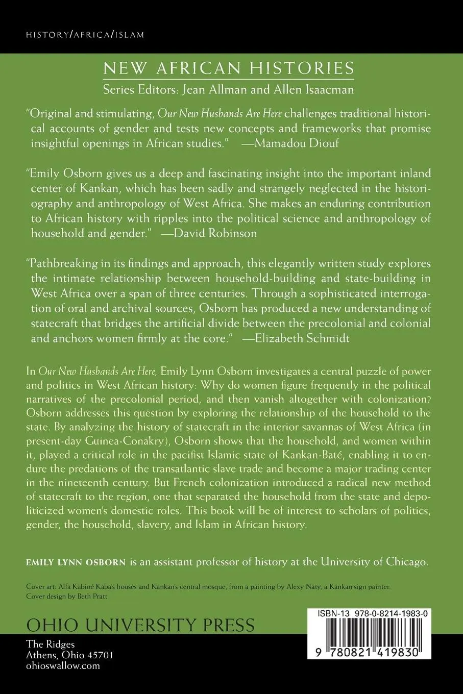 Rückseite: 9780821419830 | Our New Husbands Are Here | Emily Lynn Osborn | Taschenbuch | Englisch