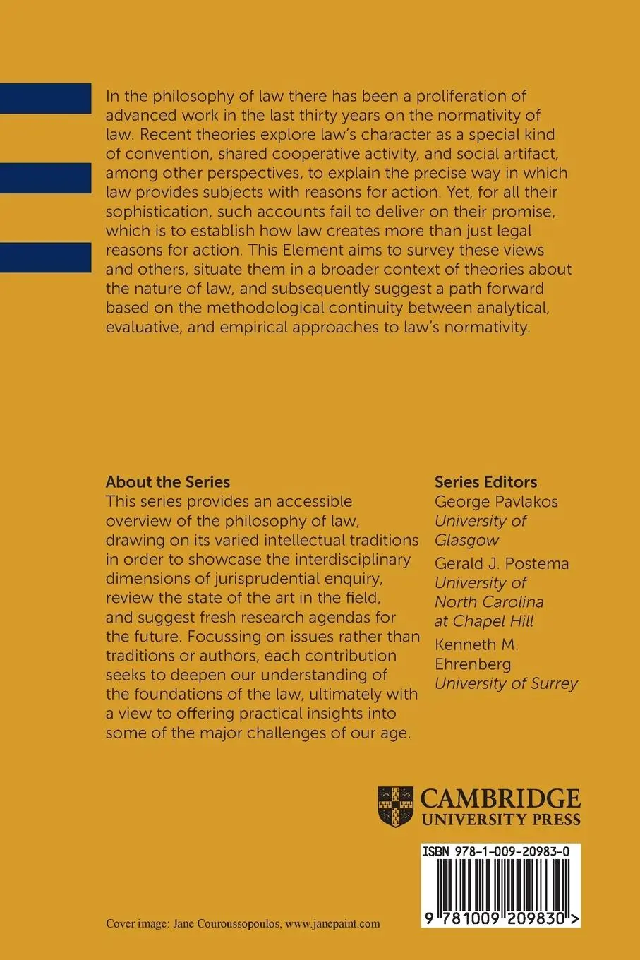 Rückseite: 9781009209830 | The Normativity of Law | Michael Giudice | Taschenbuch | Englisch