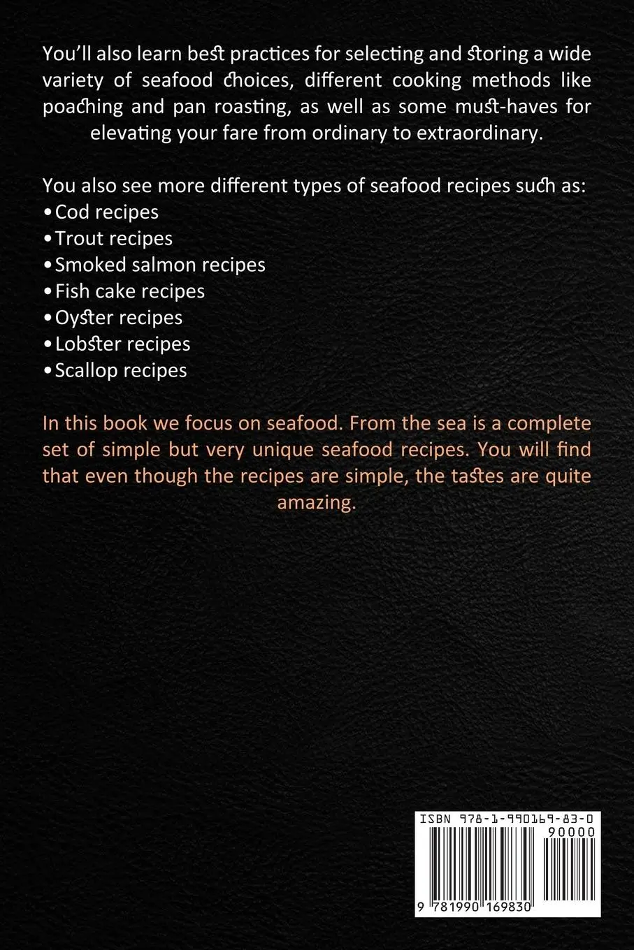 Rückseite: 9781990169830 | Seafood Recipes | Kenneth Gable | Taschenbuch | Englisch | 2021