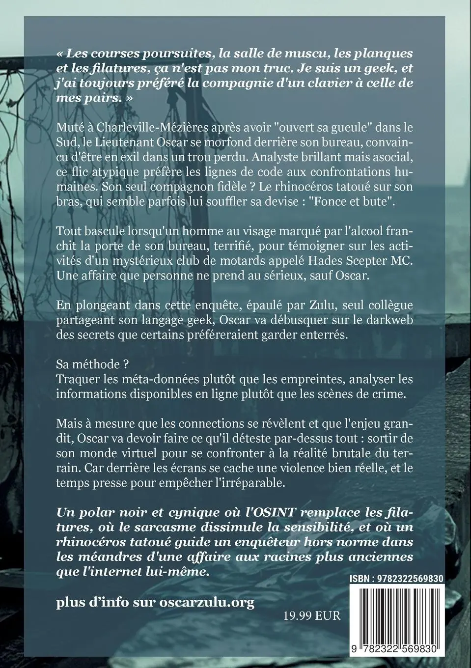 Rückseite: 9782322569830 | Le bruit des bottes | Une enquête de Oscar &amp; Zulu | Yoan Blanc (u. a.)