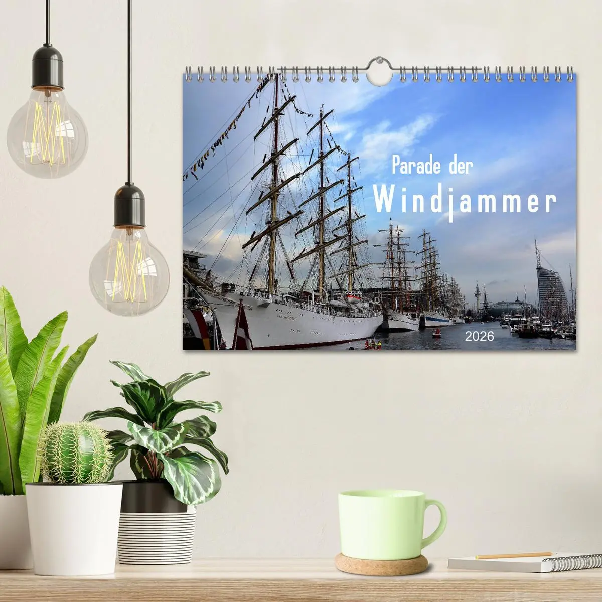 Bild: 9783457899830 | Parade der Windjammer - 2026 (Wandkalender 2026 DIN A4 quer),...