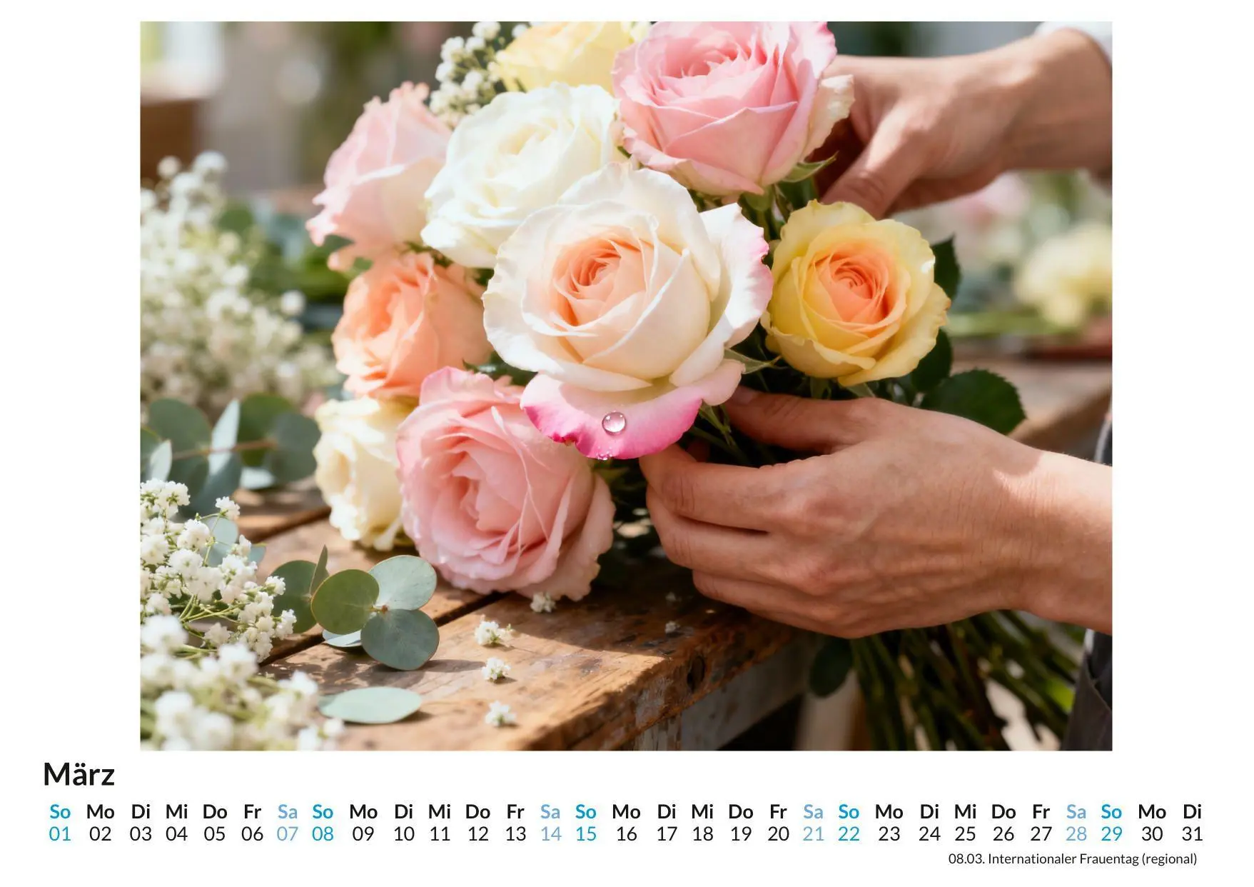 Bild: 9783695329830 | Rosen in voller Blüte | Jonah Richter | Kalender | Deutsch | 2026