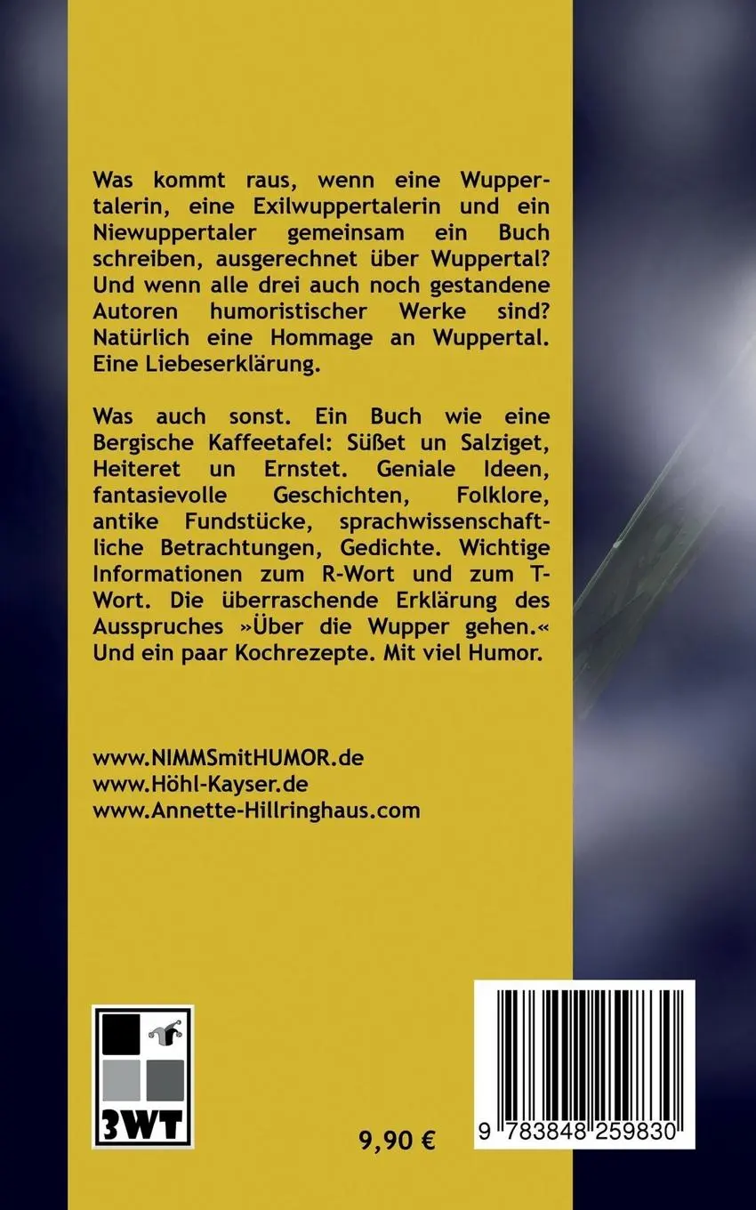 Rückseite: 9783848259830 | Irgendwas mit Wuppertal | Torsten Buchheit (u. a.) | Taschenbuch