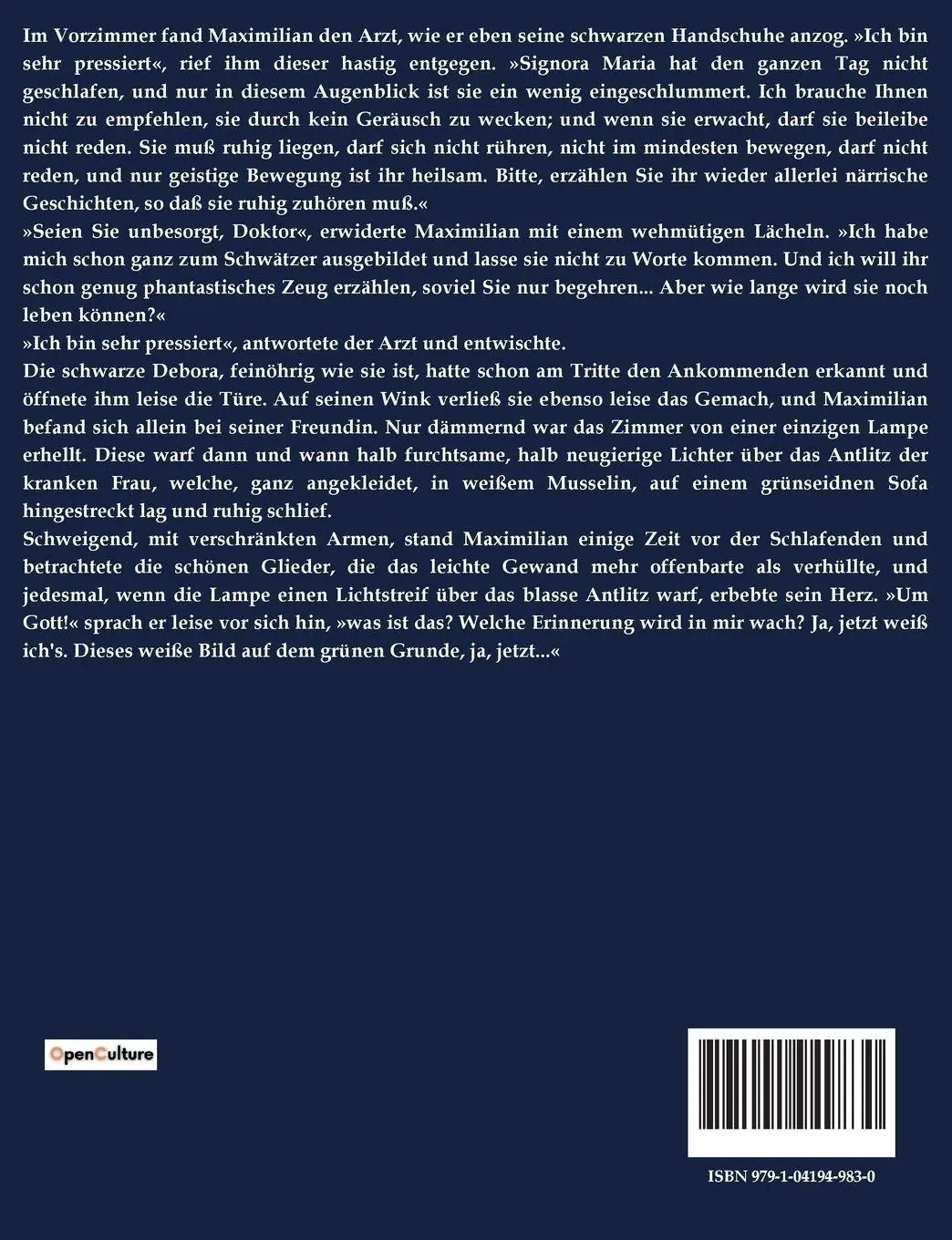 Rückseite: 9791041949830 | Florentinische Nächte | Heinrich Heine | Taschenbuch | 40 S. | Deutsch