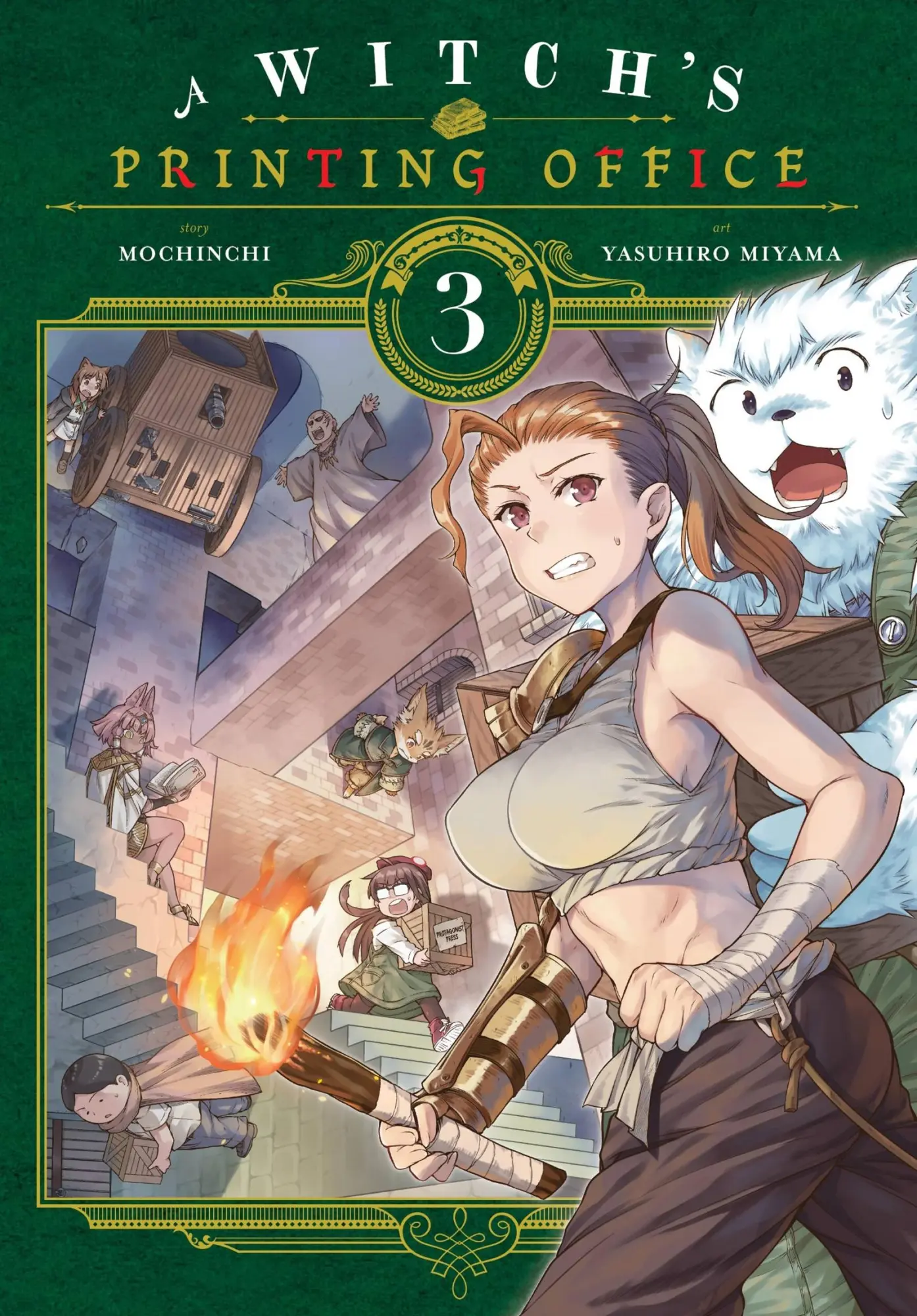 Cover: 9781975309930 | A Witch's Printing Office, Vol. 3 | Amber Tamosaitis (u. a.) | Buch