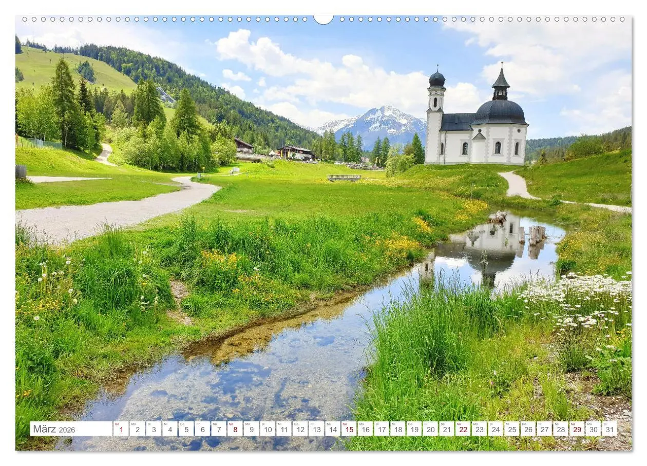 Bild: 9783457579930 | Malerisches Seefeld in Tirol (hochwertiger Premium Wandkalender...