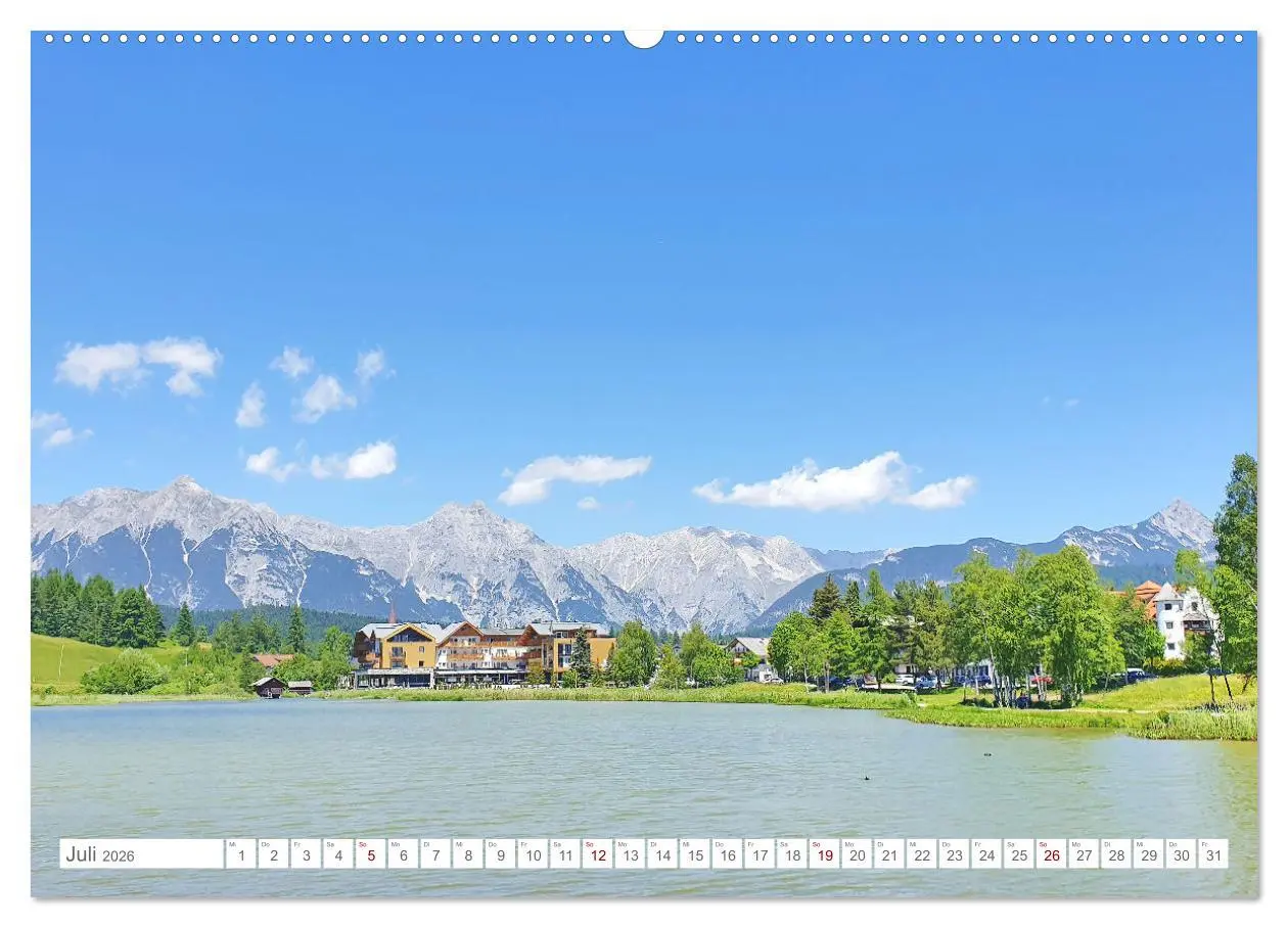 Bild: 9783457579930 | Malerisches Seefeld in Tirol (hochwertiger Premium Wandkalender...