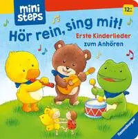 Cover: 9783473319930 | ministeps: Hör rein, sing mit! Erste Kinderlieder zum Anhören. | Buch