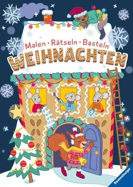 Cover: 9783473489930 | Malen - Rätseln - Basteln: Weihnachten | Taschenbuch | 128 S. | 2021