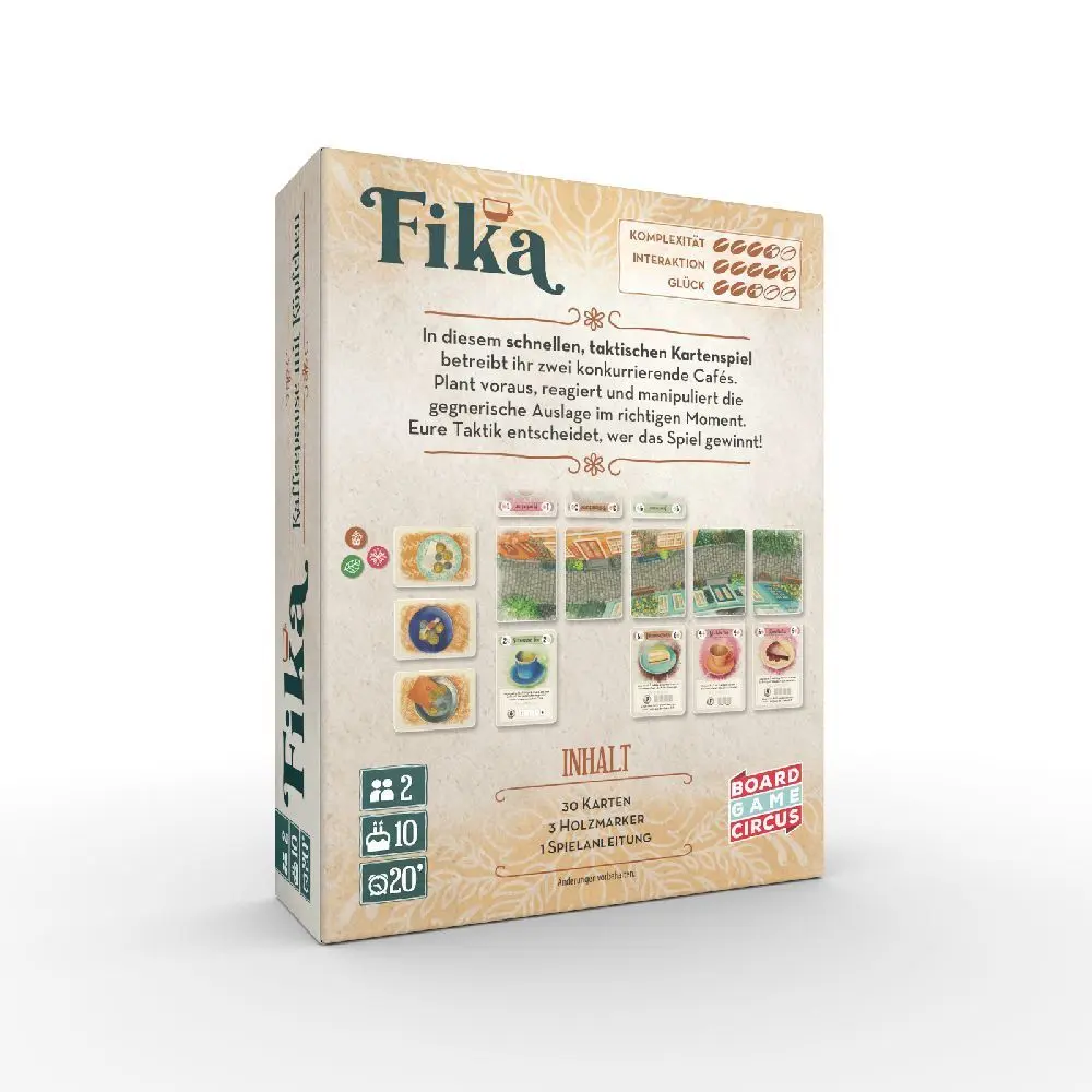 Bild: 4262360070031 | Fika | Kaffeepause mit Köpfchen! | Pieter van Gompel | Spiel | Deutsch