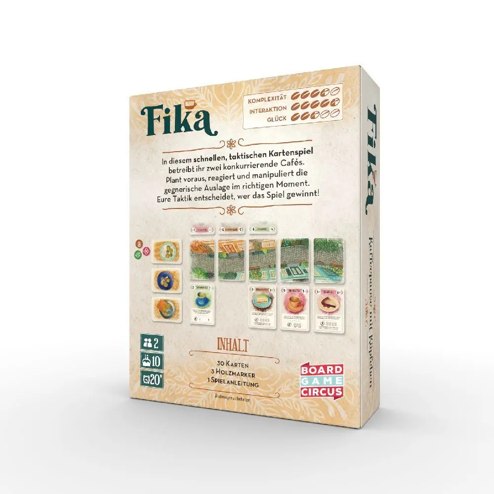 Bild: 4262360070031 | Fika | Kaffeepause mit Köpfchen! | Pieter van Gompel | Spiel | Deutsch