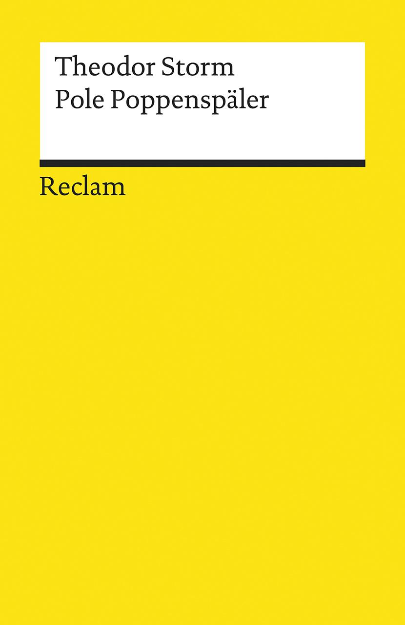 Cover: 9783150140031 | Pole Poppenspäler | Novelle | Theodor Storm | Taschenbuch | 107 S.