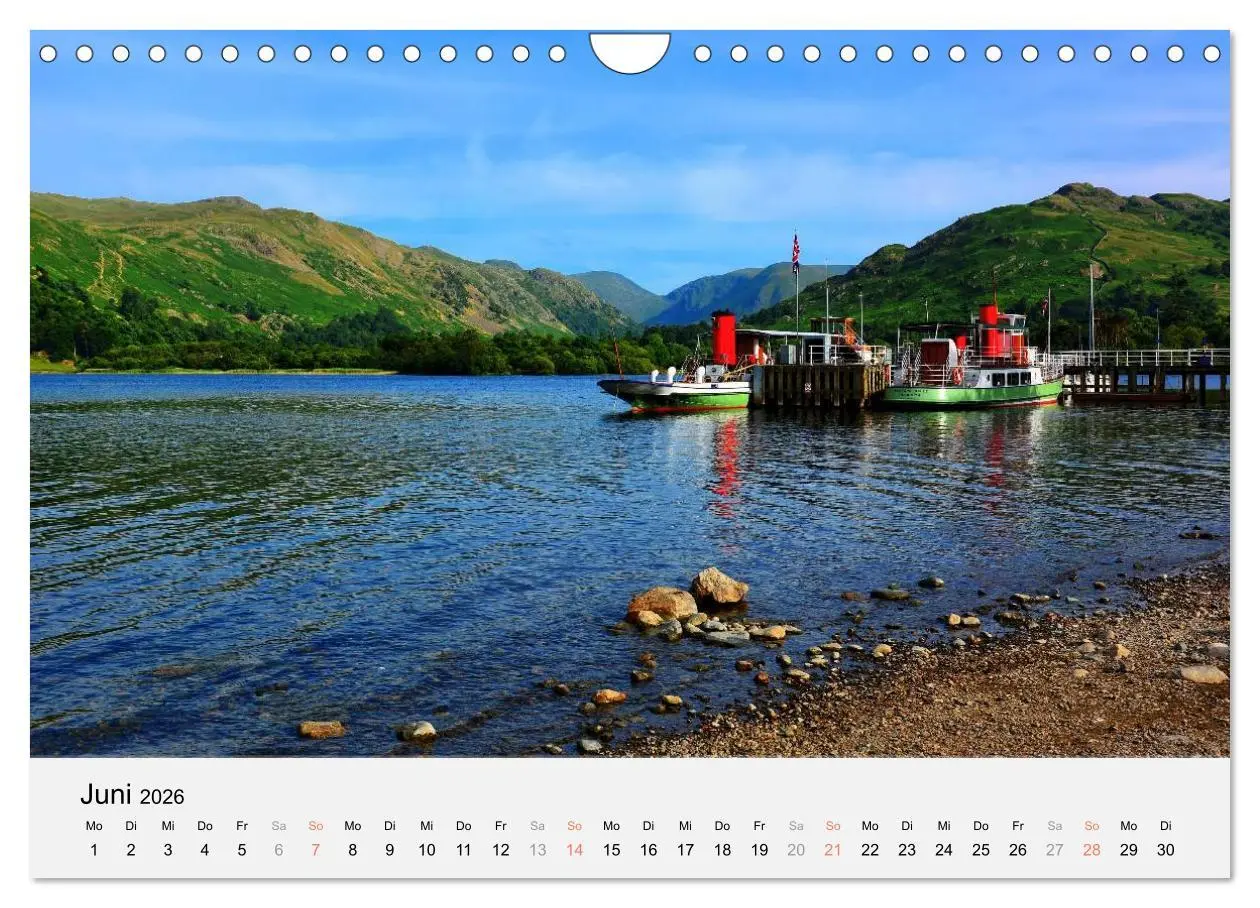 Bild: 9783516160031 | Sommer im Lake District (Wandkalender 2026 DIN A4 quer), CALVENDO...