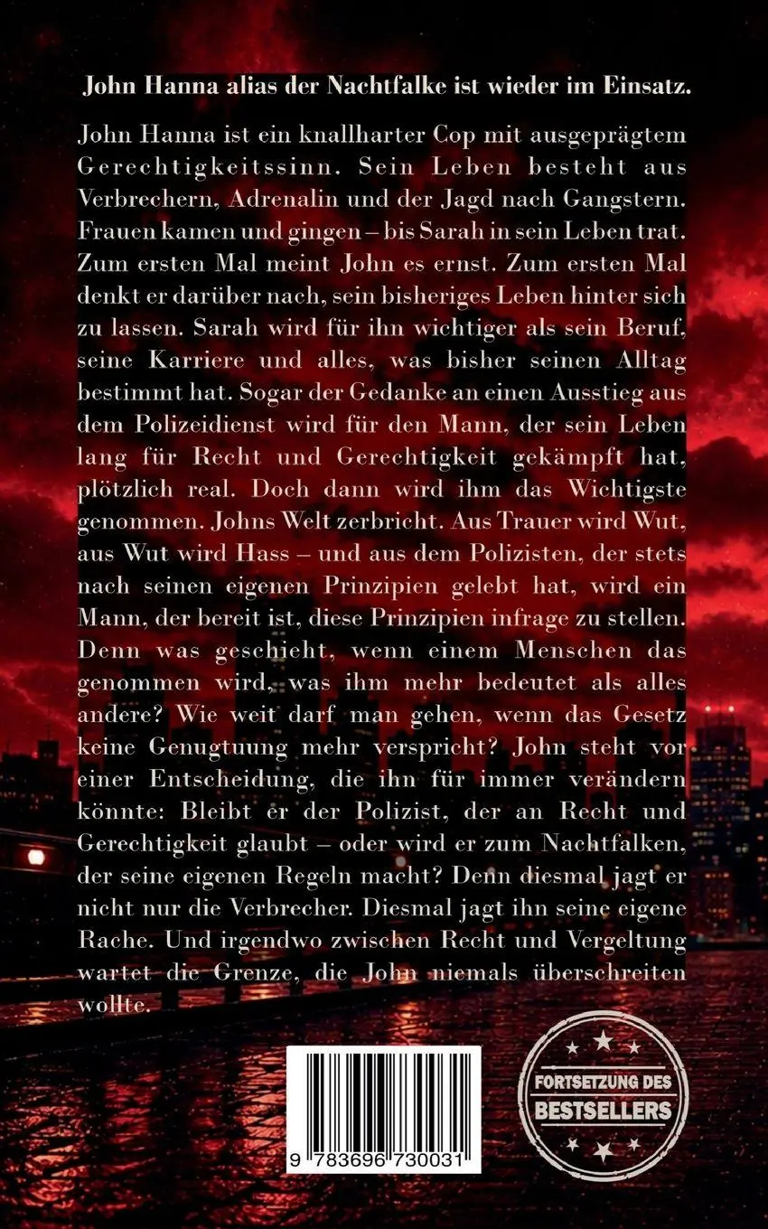 Rückseite: 9783696730031 | Der Nachtfalke | Über allen Prinzipien | Hans J. Gibiser | Taschenbuch