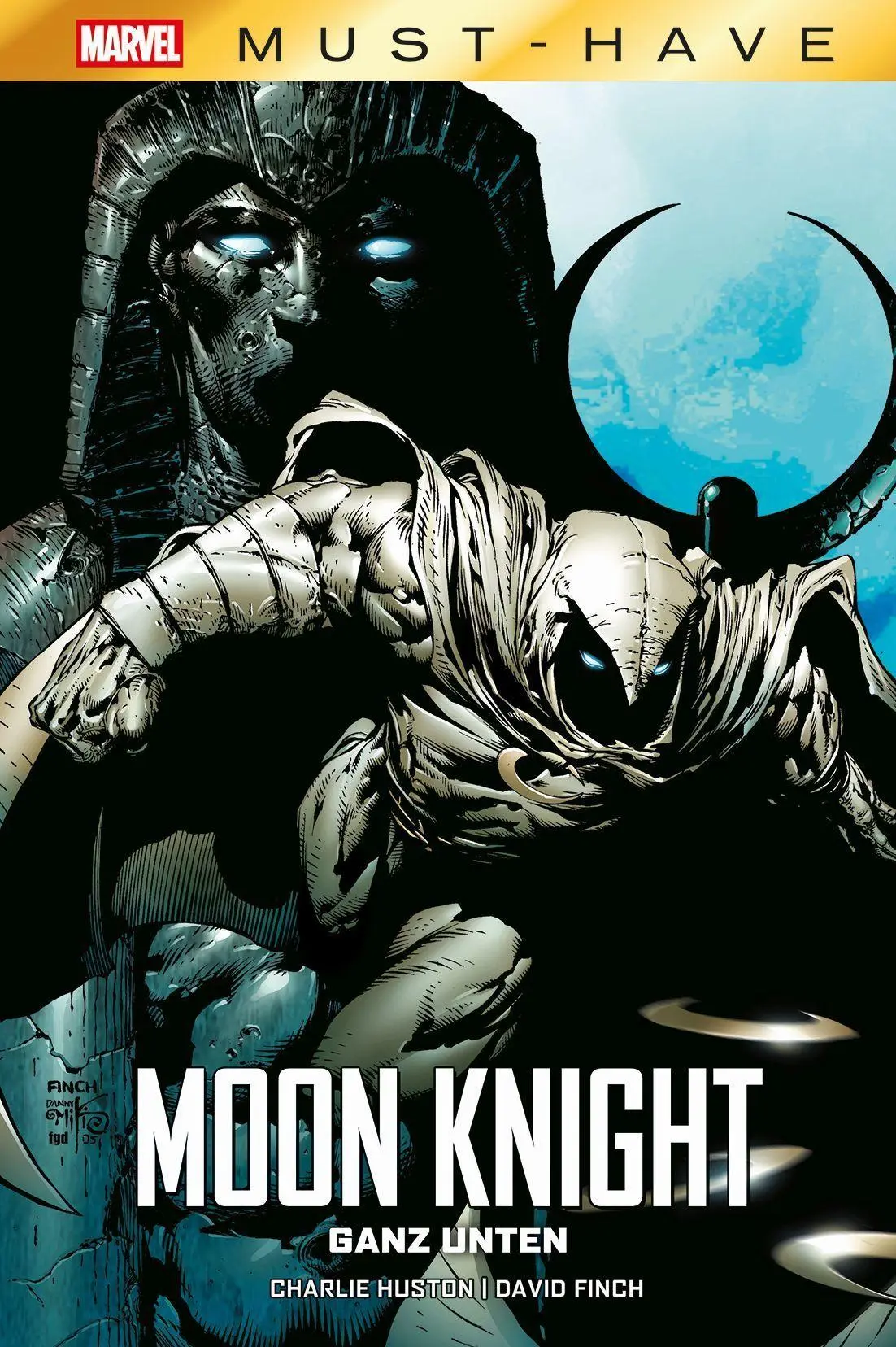 Cover: 9783741650031 | Marvel Must-Have: Moon Knight - Ganz unten | Charlie Huston (u. a.)