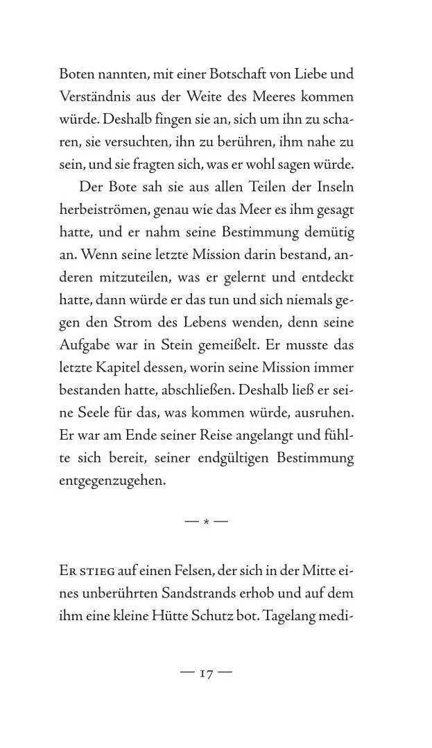 Bild: 9783907210031 | Der Bote | Vom wahren Sinn des Lebens | Sergio Bambaren | Buch | 96 S.
