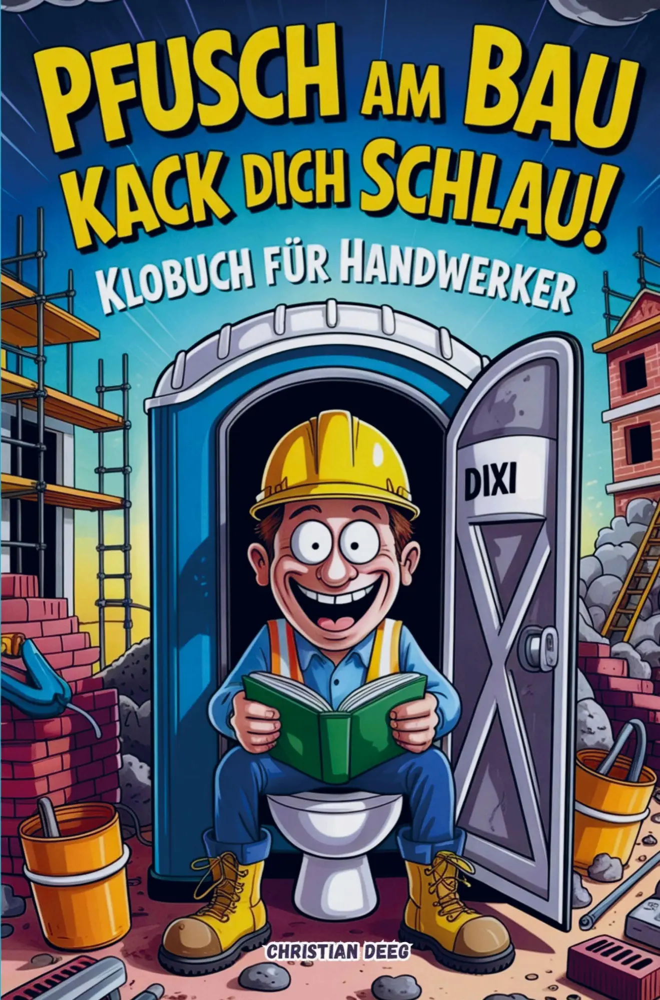 Cover: 9783912300031 | Pfusch am Bau Kack dich schlau! - Das Klobuch für Handwerker:...