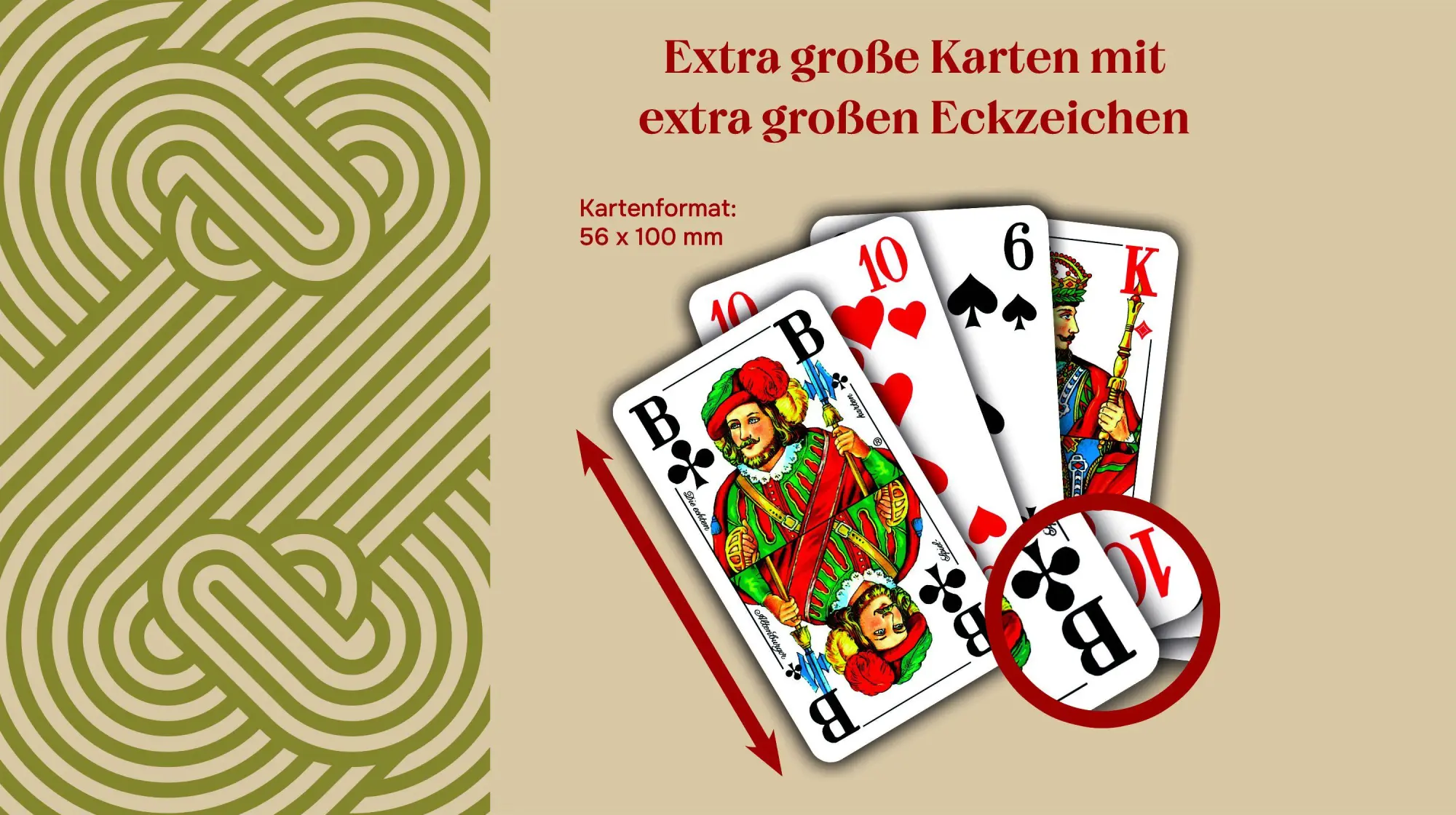 Bild: 4042677700131 | Doppelkopf große Eckzeichen französisches Bild NEU | GmbH | Spiel