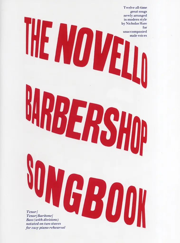 Cover: 9780711930131 | The Novello Barbershop Songbook: Ttbb | Hal Leonard Corp | Taschenbuch