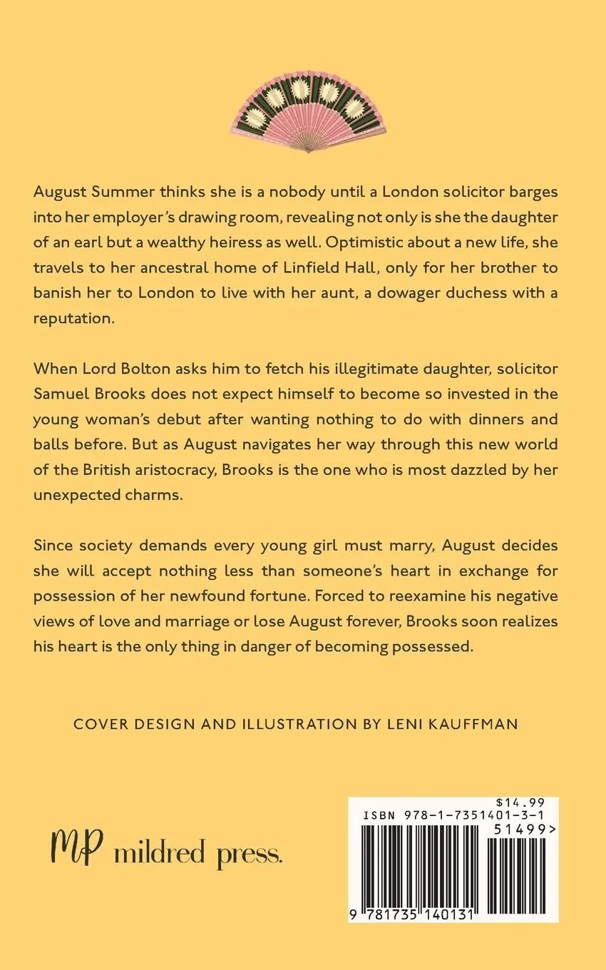 Rückseite: 9781735140131 | Lady August | Becky Michaels | Taschenbuch | Englisch | 2021