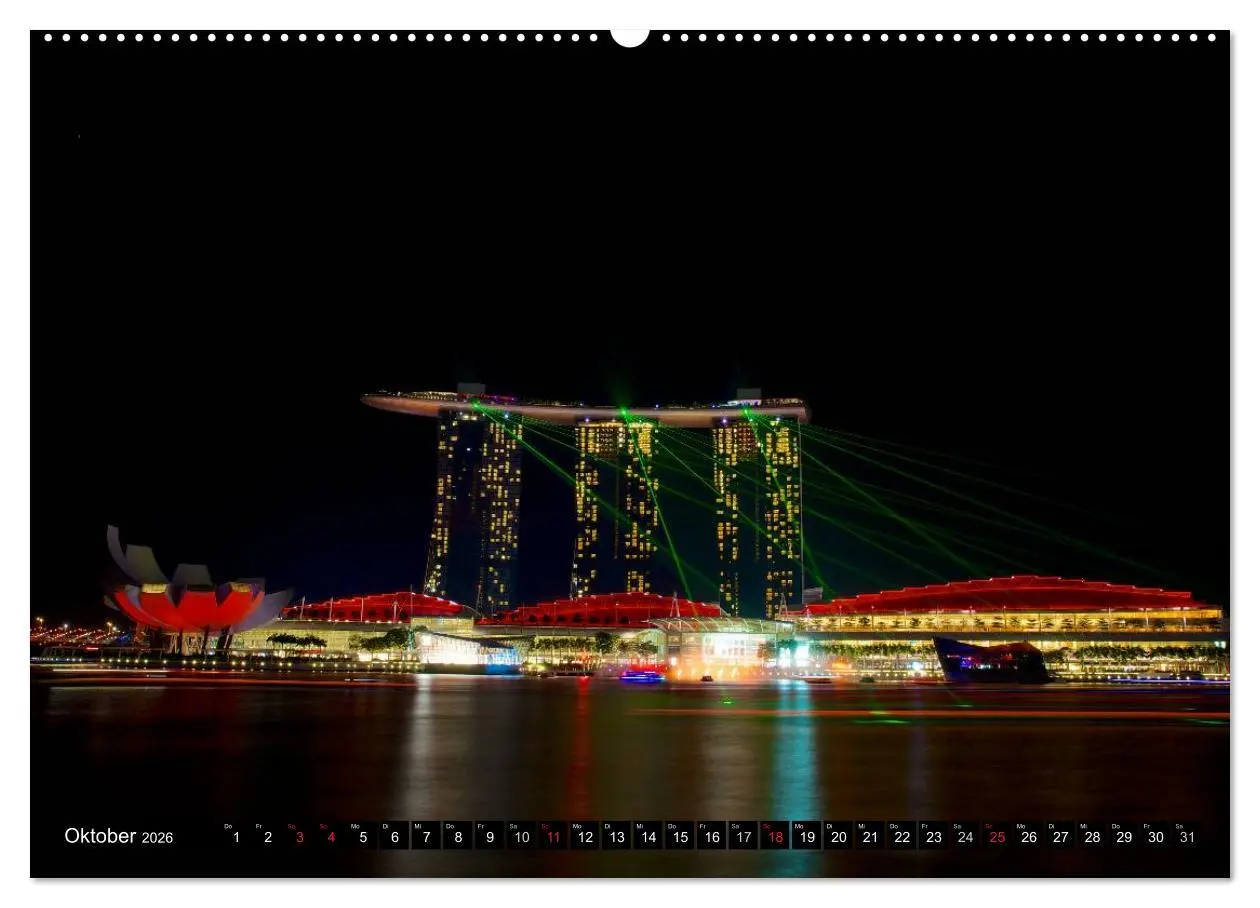 Bild: 9783457990131 | Singapur - Einzigartige Skylines (Wandkalender 2026 DIN A2 quer),...
