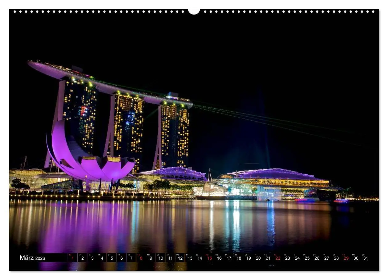 Bild: 9783457990131 | Singapur - Einzigartige Skylines (Wandkalender 2026 DIN A2 quer),...