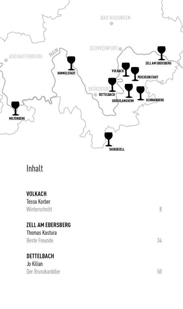 Bild: 9783747200131 | Weinfrankenmorde | 9 Kurzkrimis | Tessa Korber | Taschenbuch | 160 S.