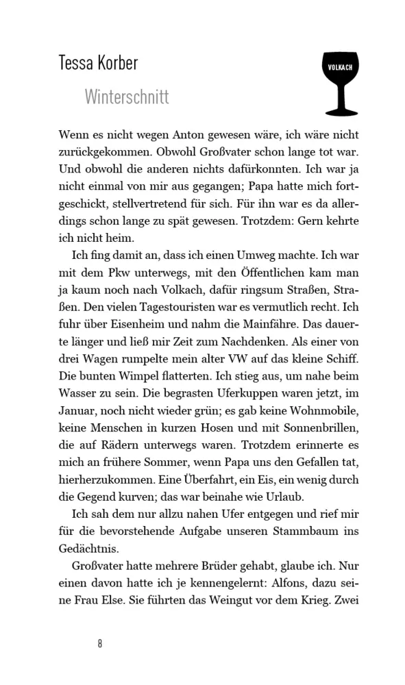 Bild: 9783747200131 | Weinfrankenmorde | 9 Kurzkrimis | Tessa Korber | Taschenbuch | 160 S.