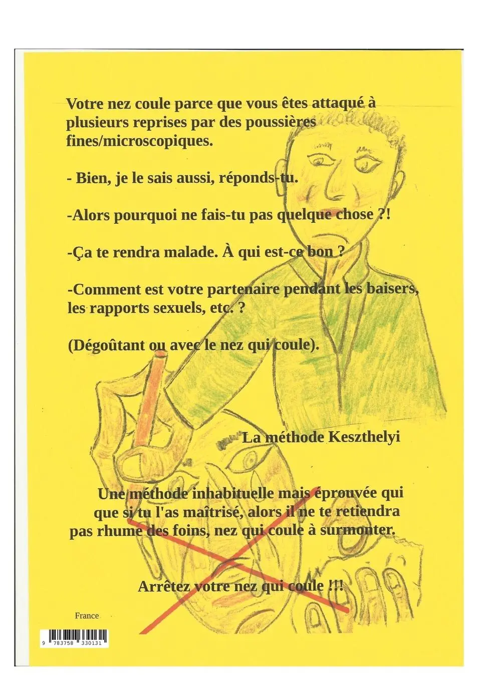 Rückseite: 9783758330131 | comment prévenir l'écoulement nasal, le rhume des foins ou si | Buch