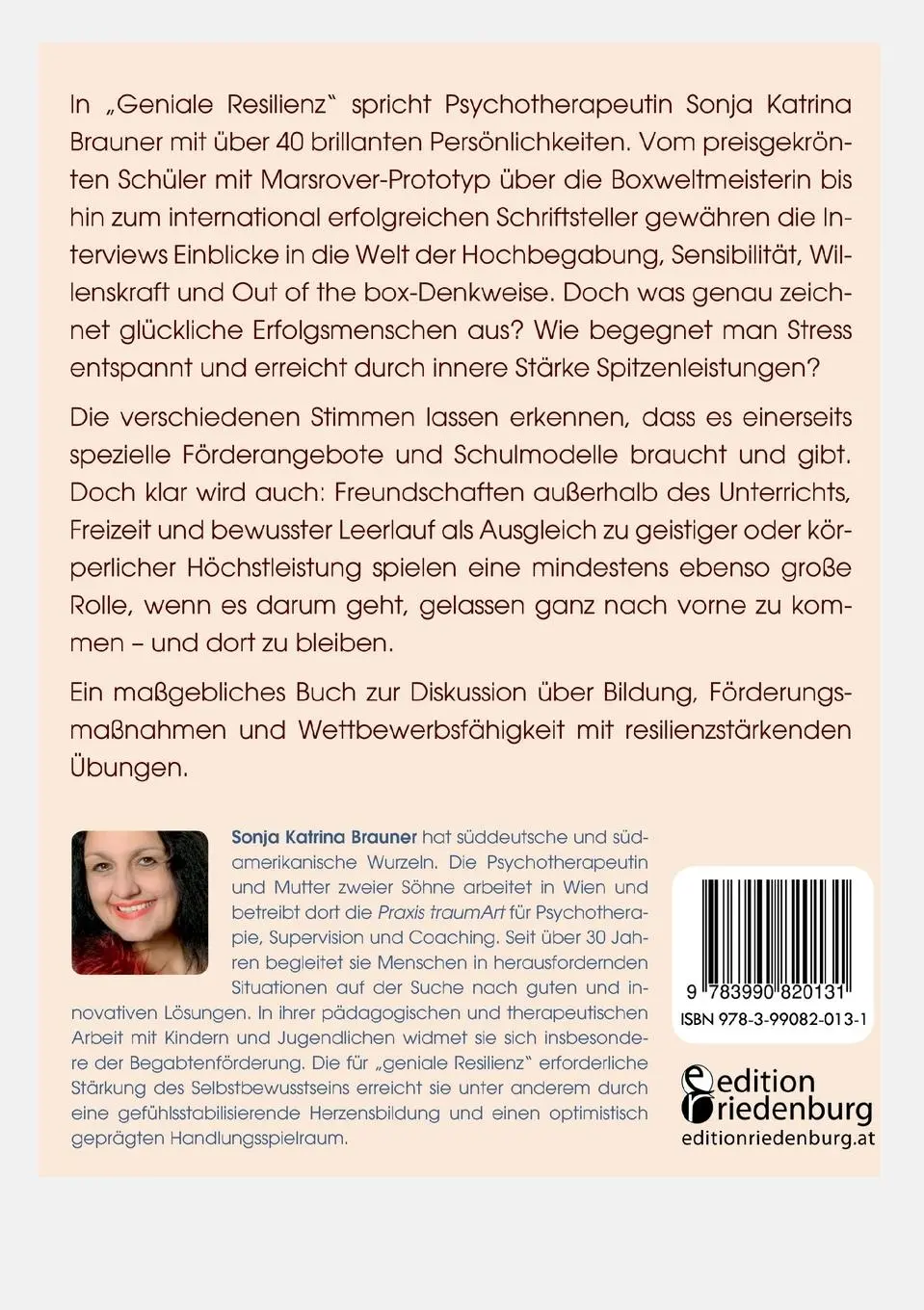 Rückseite: 9783990820131 | Geniale Resilienz - Freunde, Freizeit, Freiheit: Die Besten...