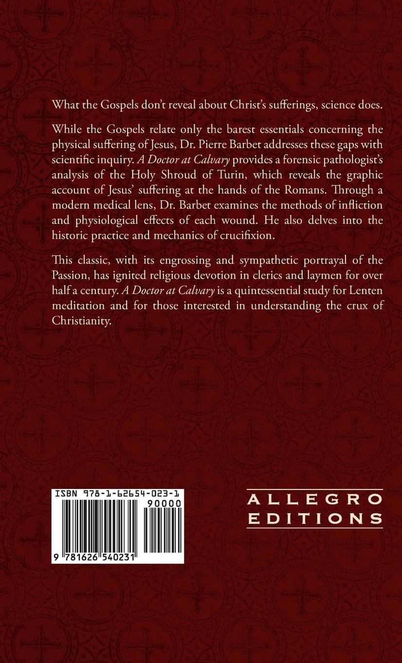 Rückseite: 9781626540231 | A Doctor at Calvary | Pierre Barbet M. D. | Buch | Englisch | 2014